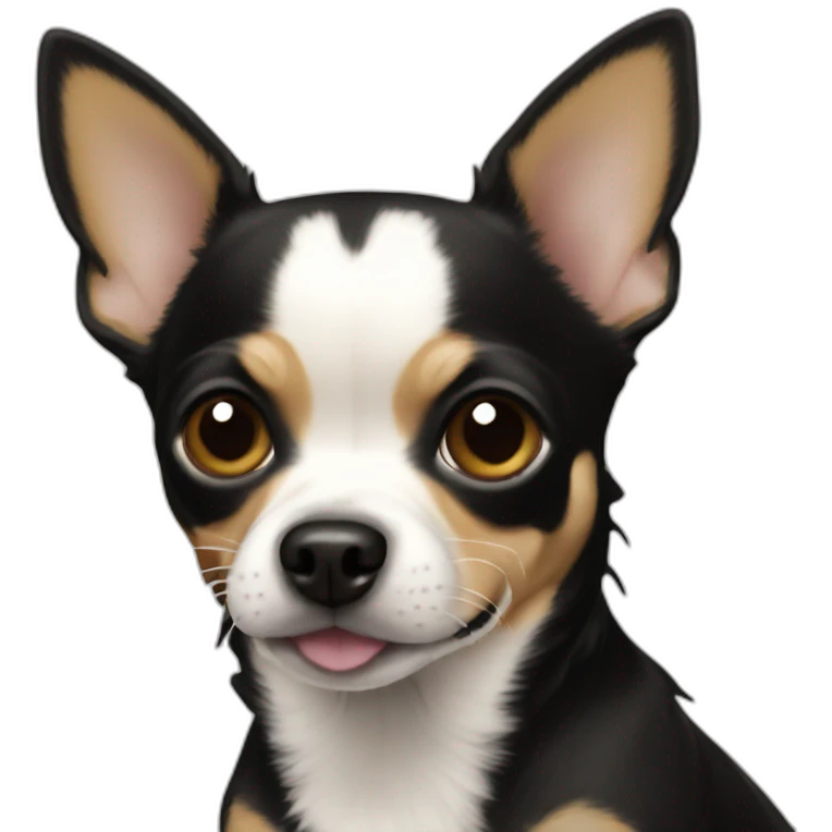chihuahua NEGRO IPHONE emoji