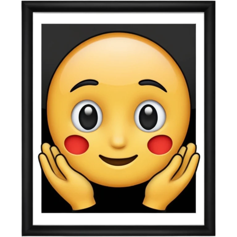 framed wall picture with border emoji