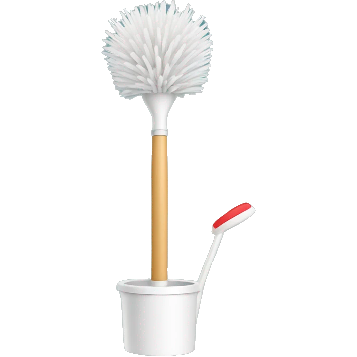 toilet brush emoji