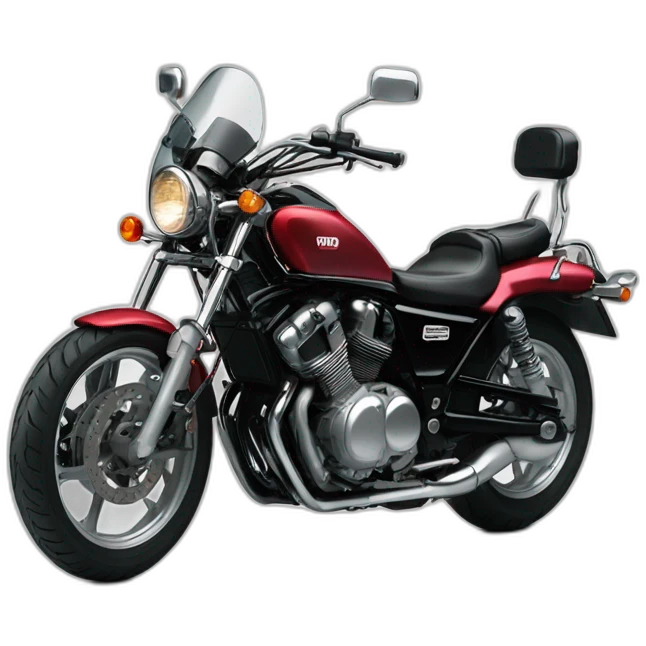 moto yamaha virago 750l emoji