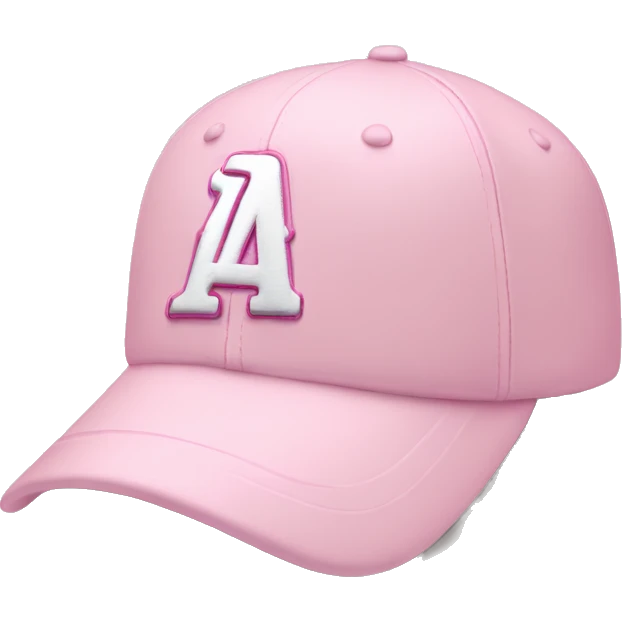 pastel pink mlb cap emoji