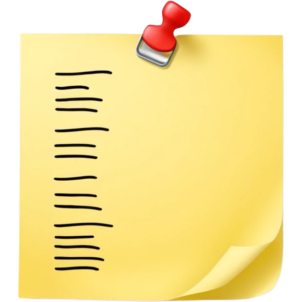 task to do or missions regarding a job role emoji