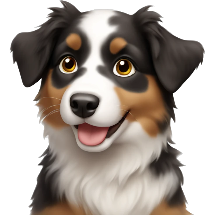 Australian Shepherd puppy emoji