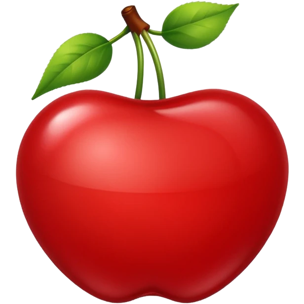 Cherry red emoji