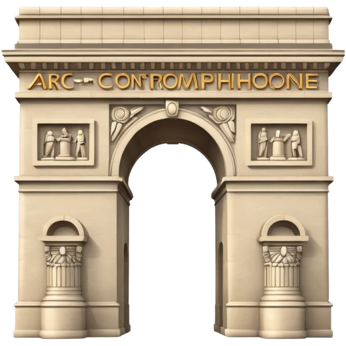 Arc de triomphe emoji