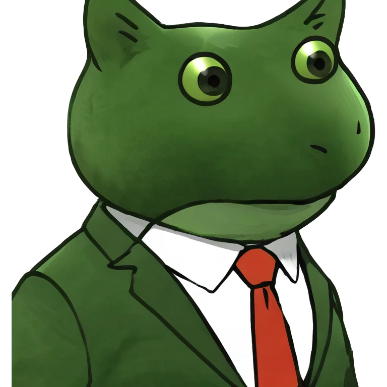 Un gato con traje emoji