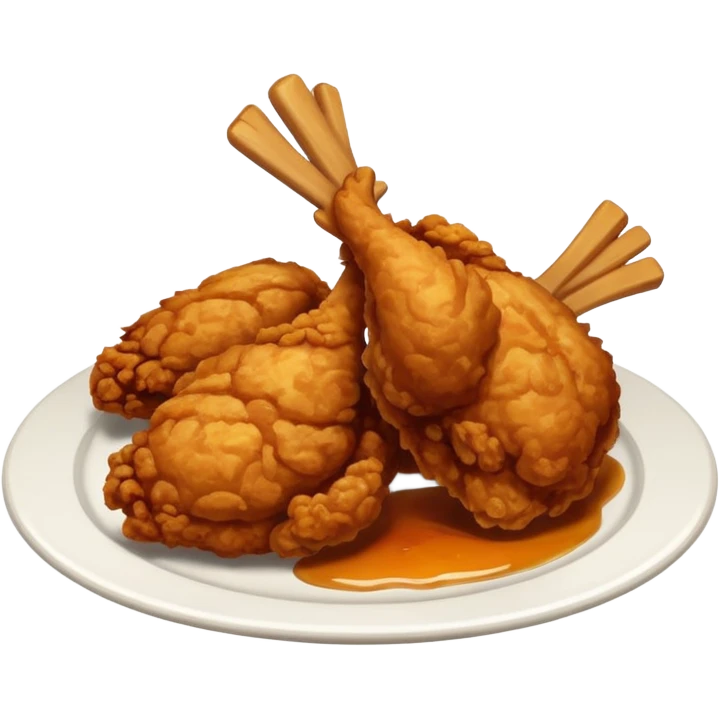 fried chicken emoji