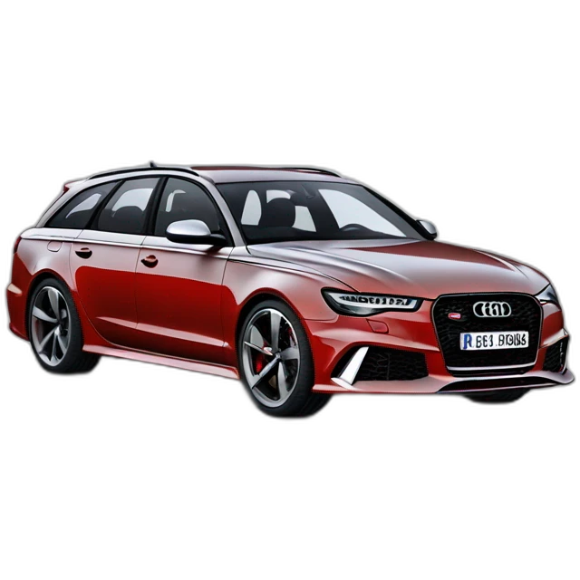 audi rs6 emoji