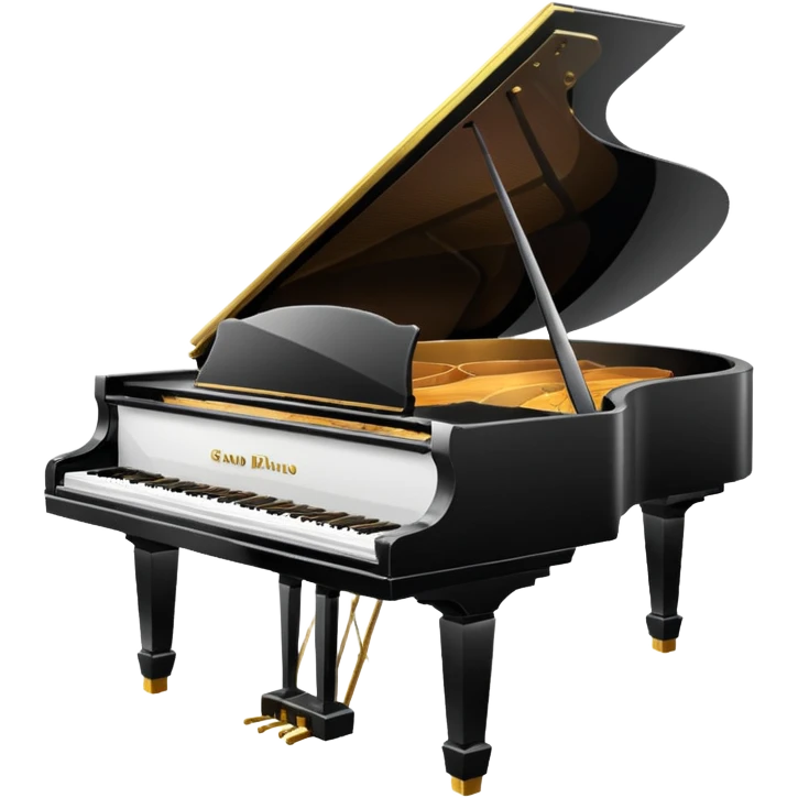 piano with white color  emoji