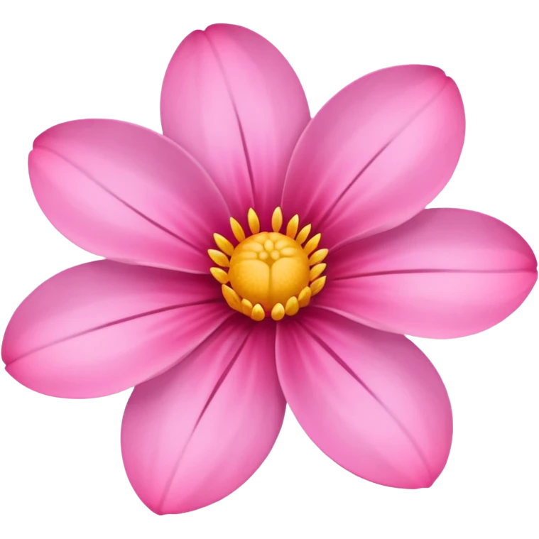 pink flower emoji