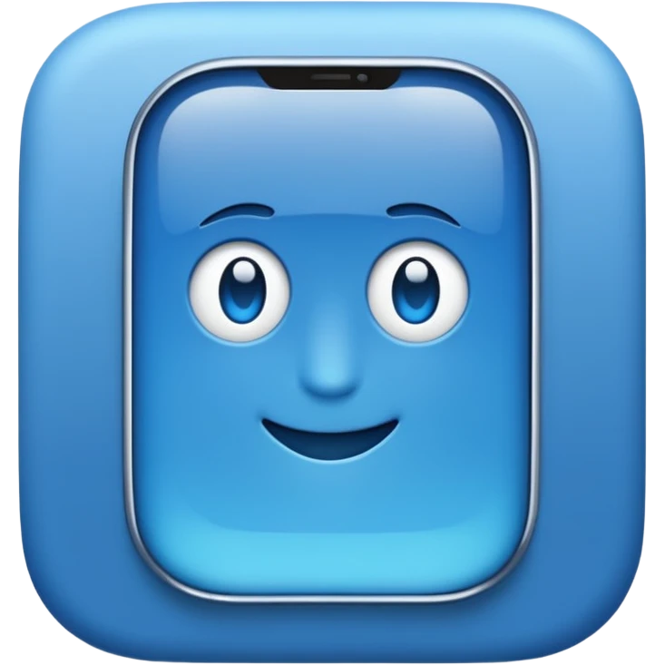 iphone16 blue  emoji