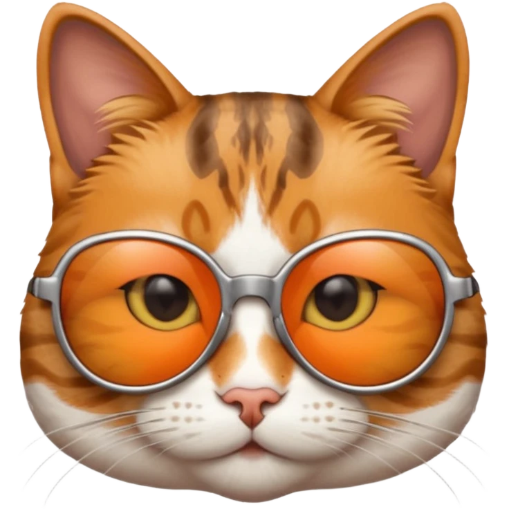 Cat wearing sunglasses emoji
