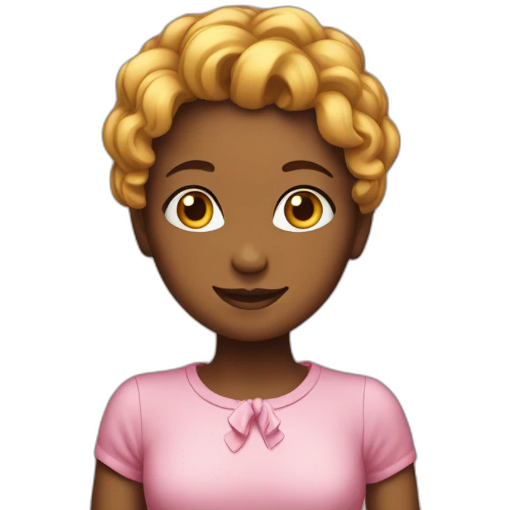 Girl Happy birthday  emoji