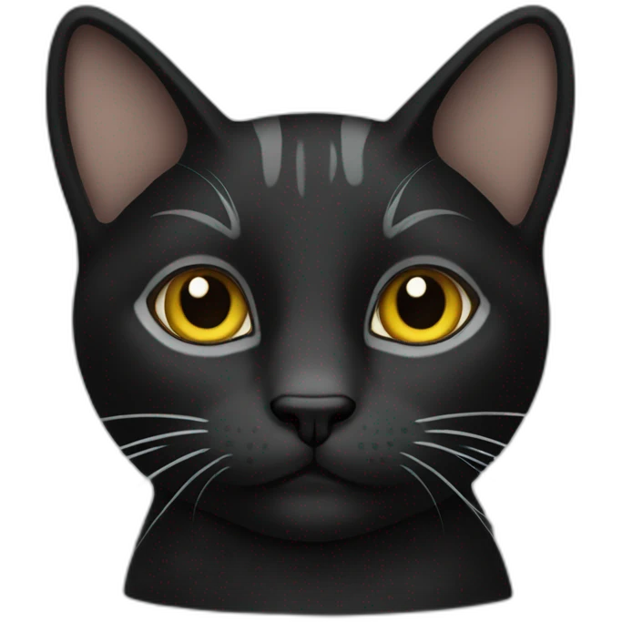 cat-black emoji