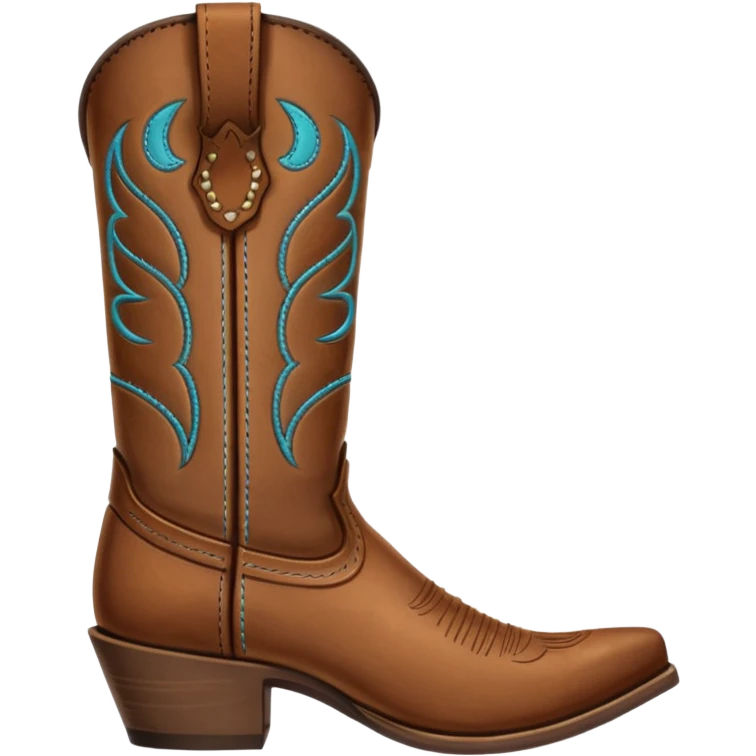 Cowboy boot emoji