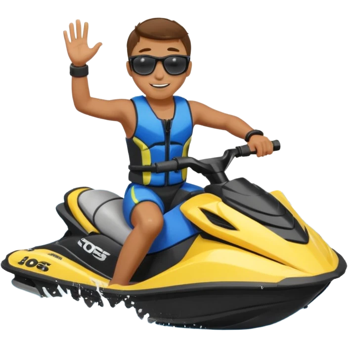 jet ski rider emoji