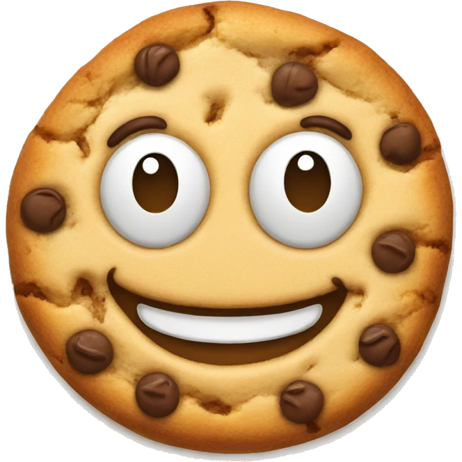 smiling cookie emoji