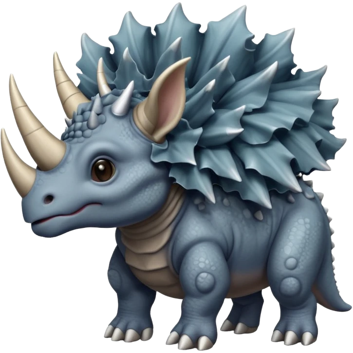 Triceratops emoji
