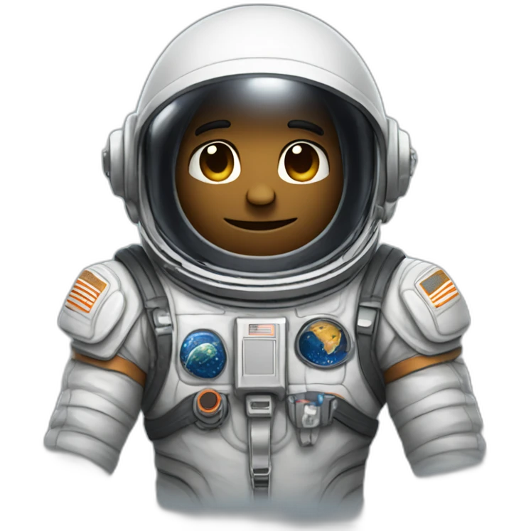 Astronaut of among us emoji