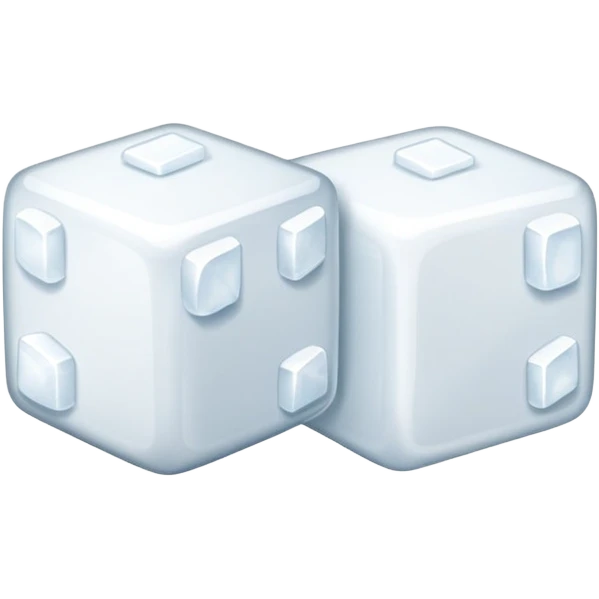 two sugar cubes emoji