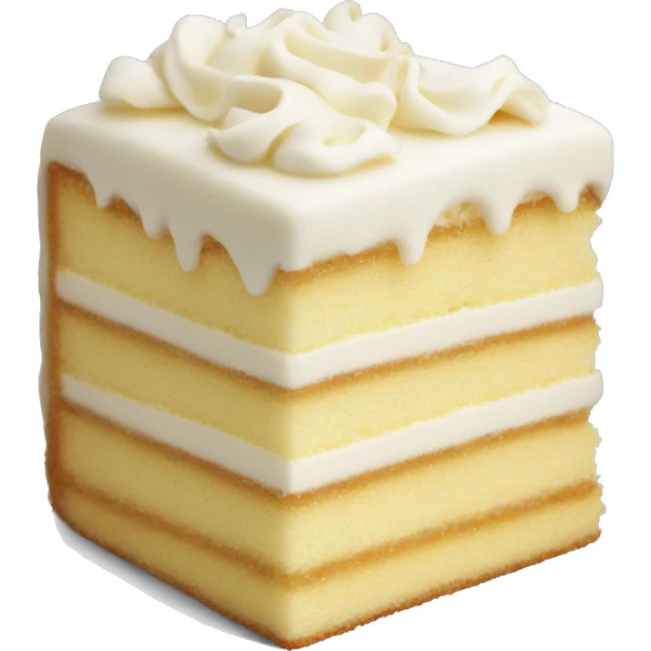 vanilla cake emoji