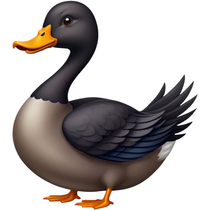 angry duck or goose dark dragon emoji