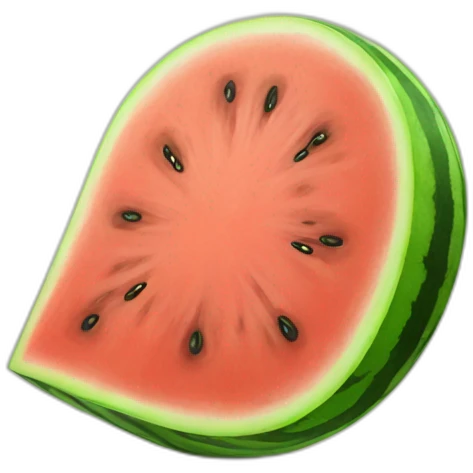 whole watermelon emoji