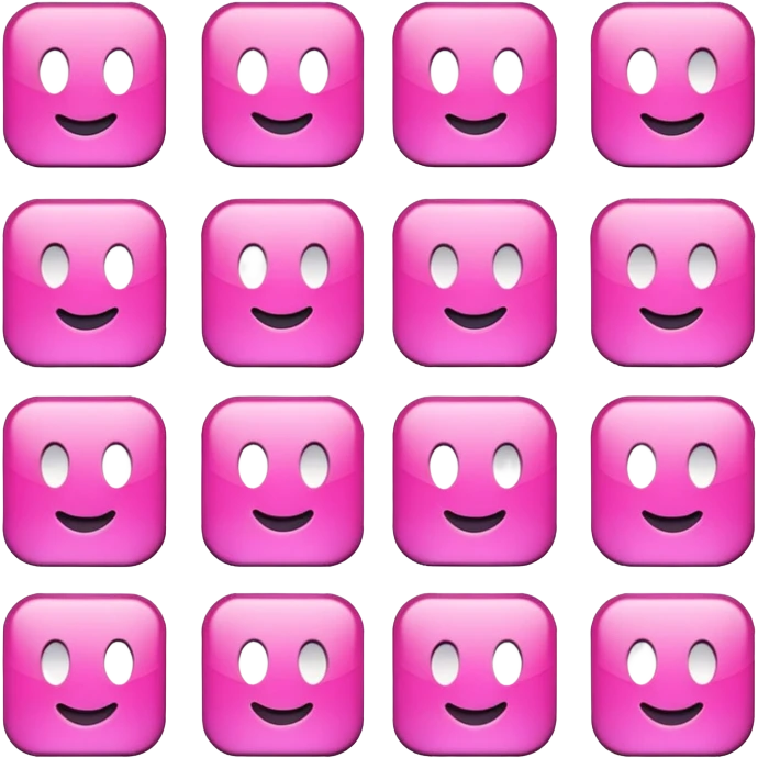 pink all apps emoji
