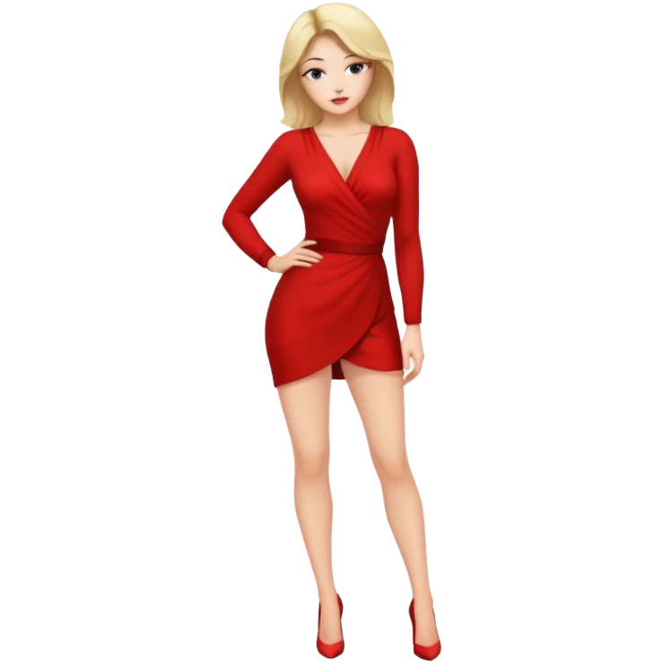 sultry pose full body  emoji