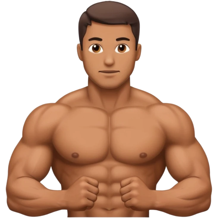 Naked man whit big dick emoji