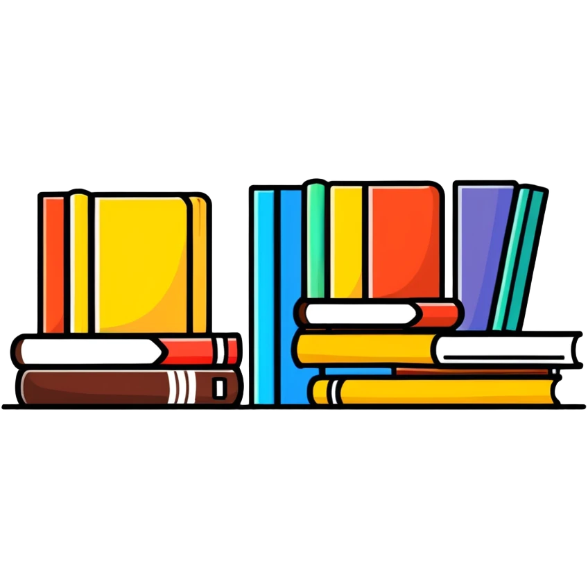 Aesthetic books emoji