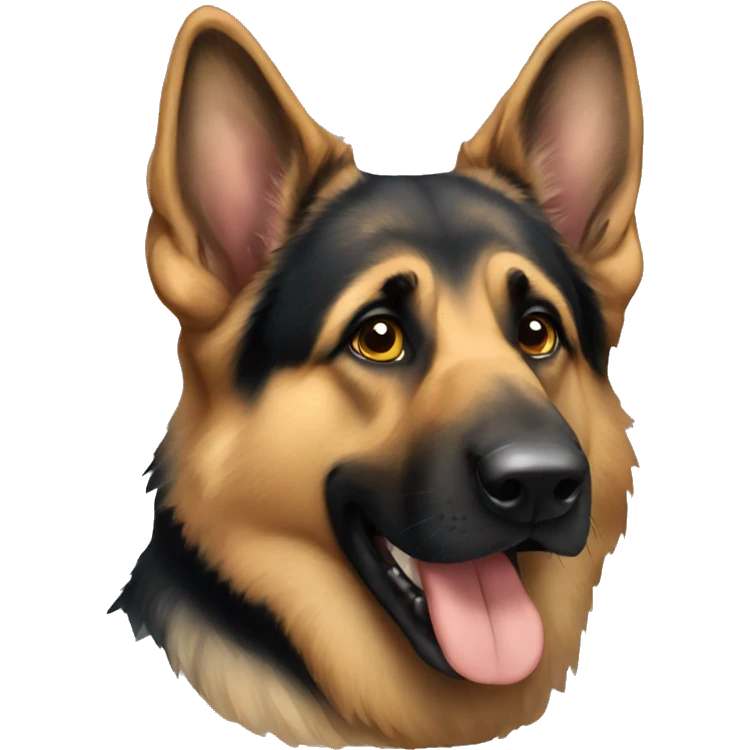 German shepherd  emoji
