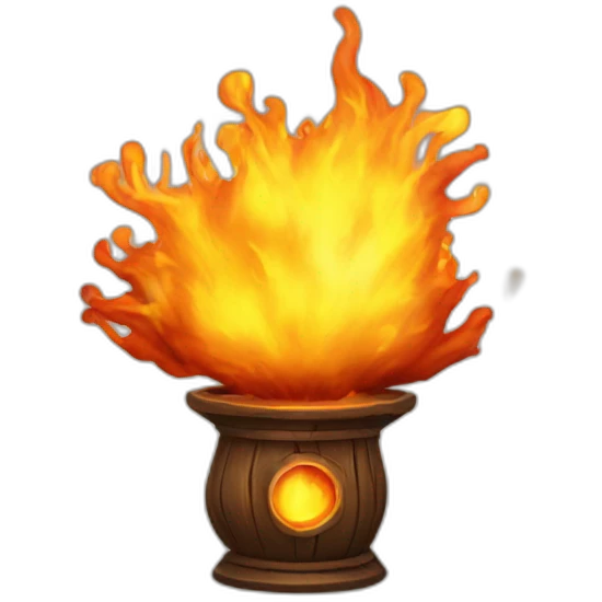 fireball magicien emoji