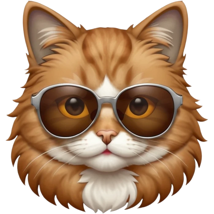 Cat wearing sunglasses emoji