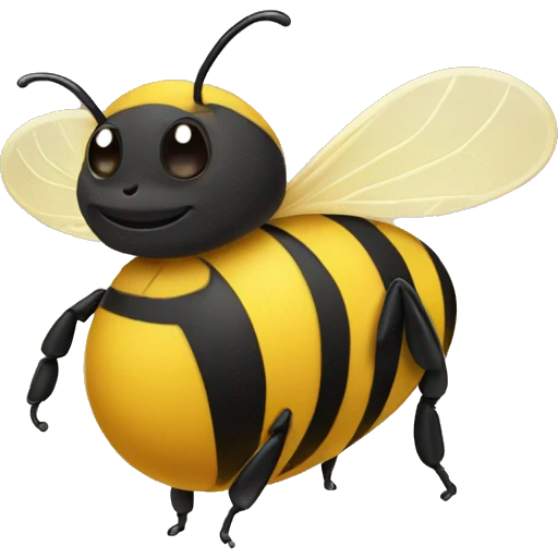 cute bee emoji
