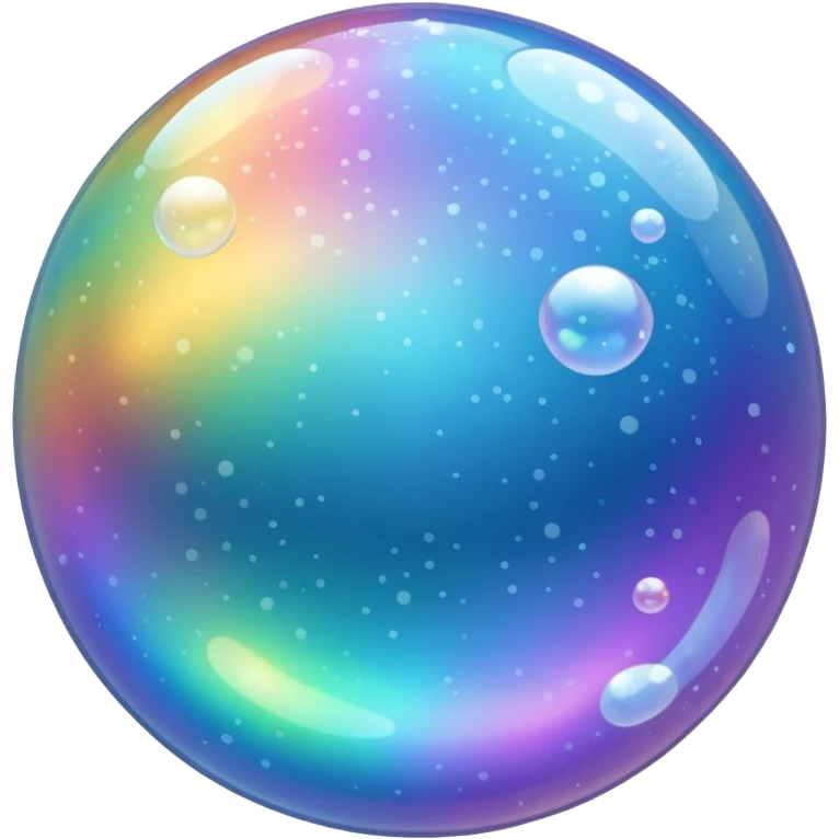 glitter bubbles cian emoji