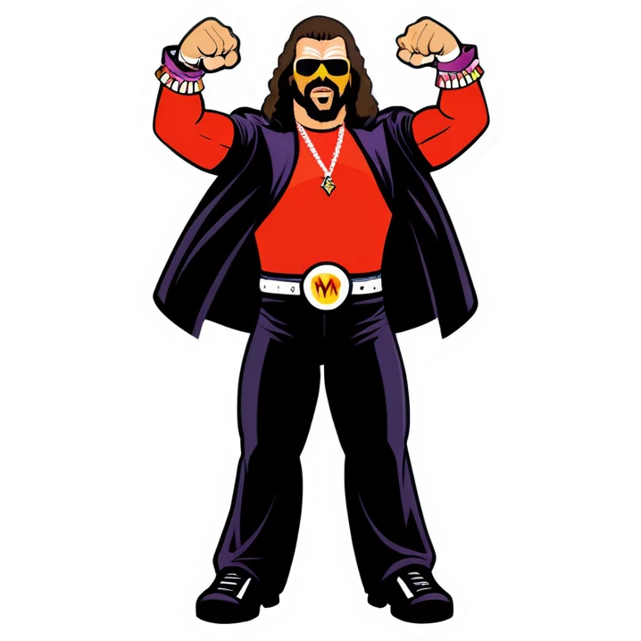 wwf macho man emoji