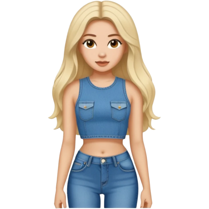 a slim thick baddie emoji