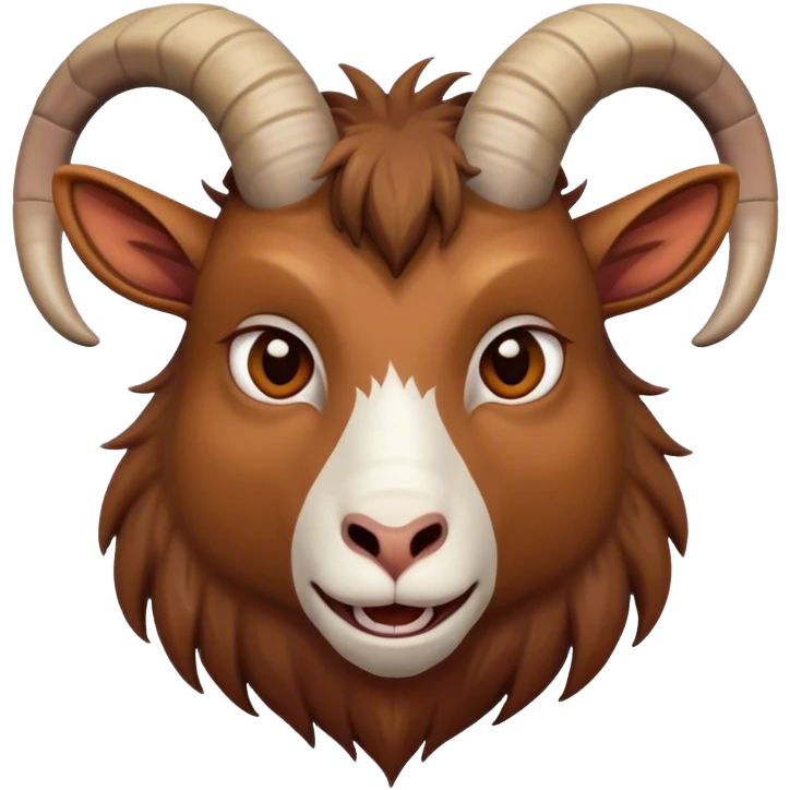 Mad goat emoji