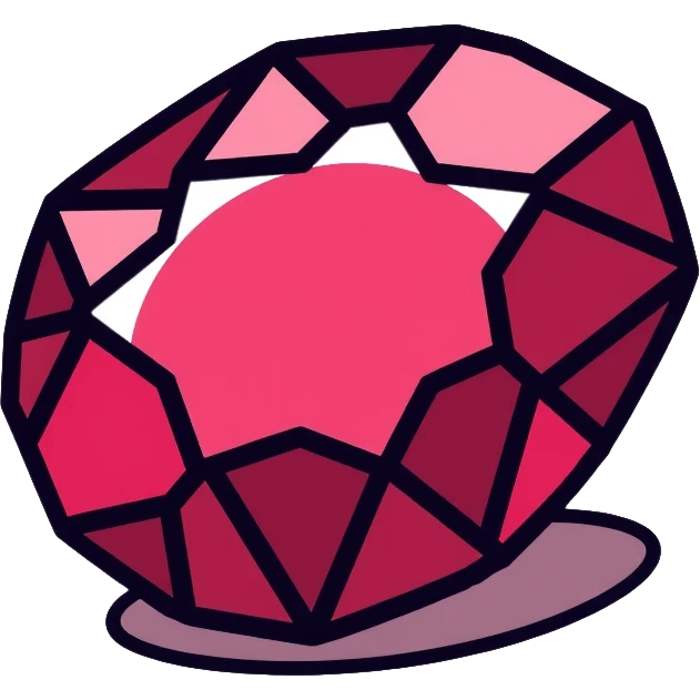 ruby gemstone emoji