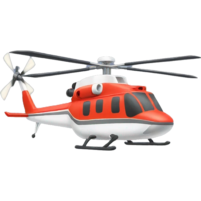 Helicopter  emoji