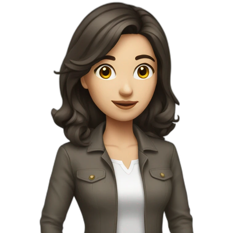 girl architect brunette emoji