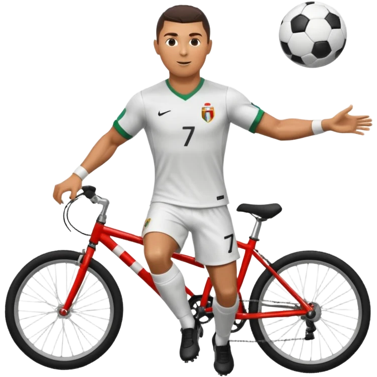 RONALDO scoring bicycle kick goal emoji
