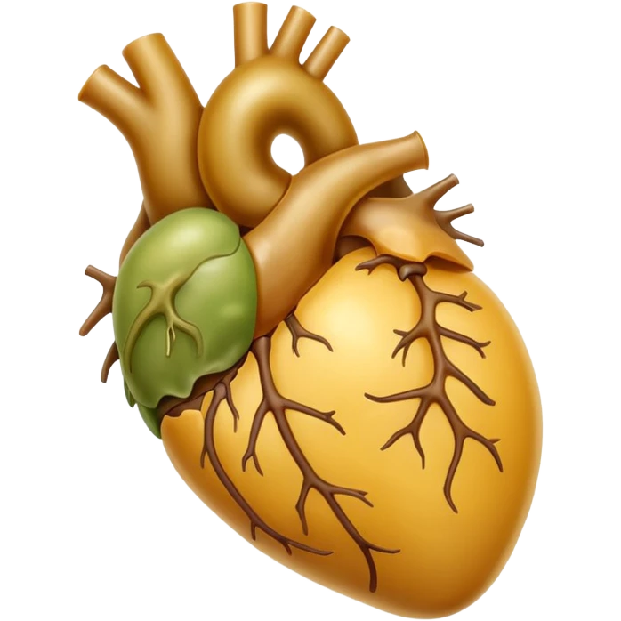 Gallbladder anatomy emoji