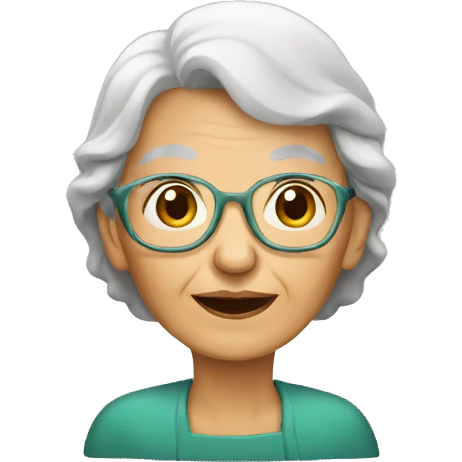 old women emoji