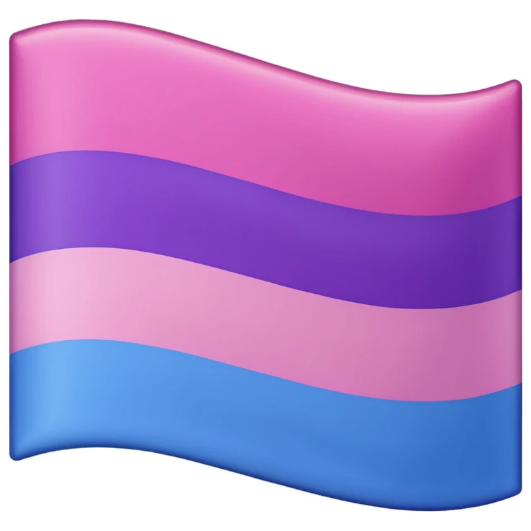Bisexual flag emoji