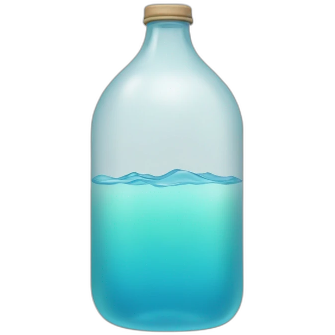Bouteille d’eau emoji