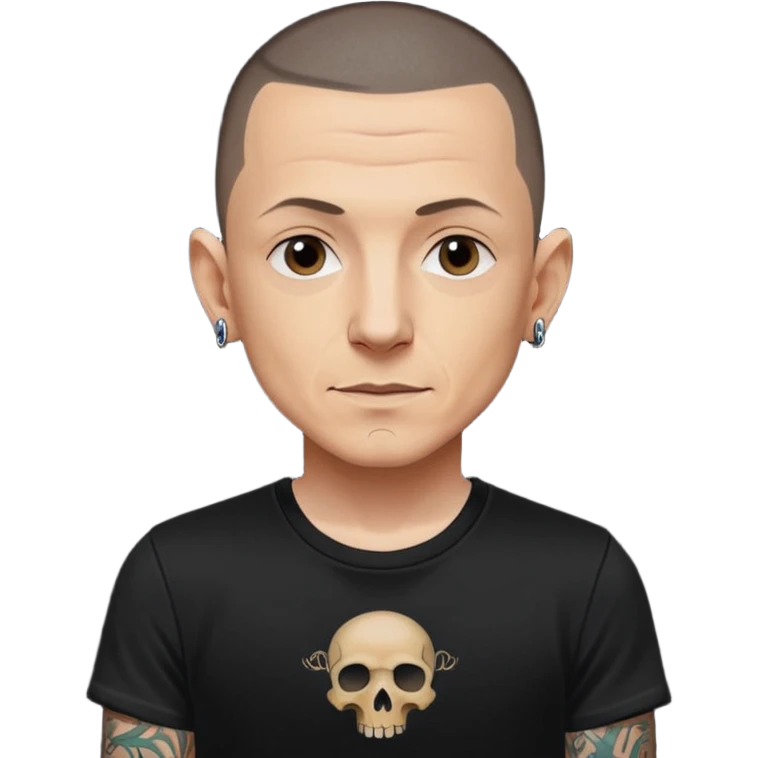 chester emoji from linkin park emoji