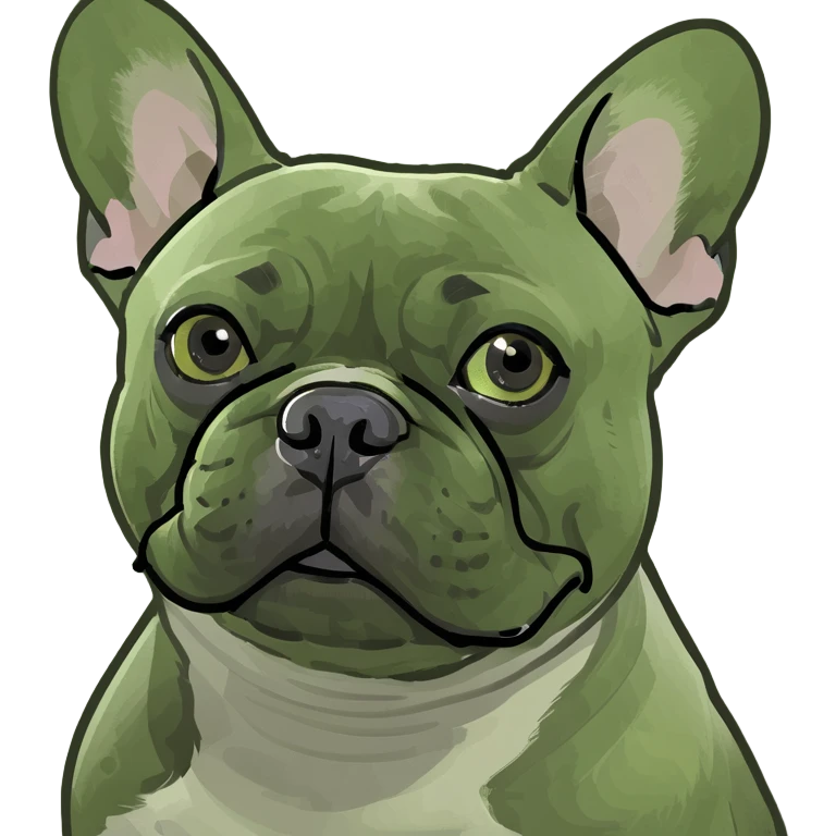 French Bulldog emoji