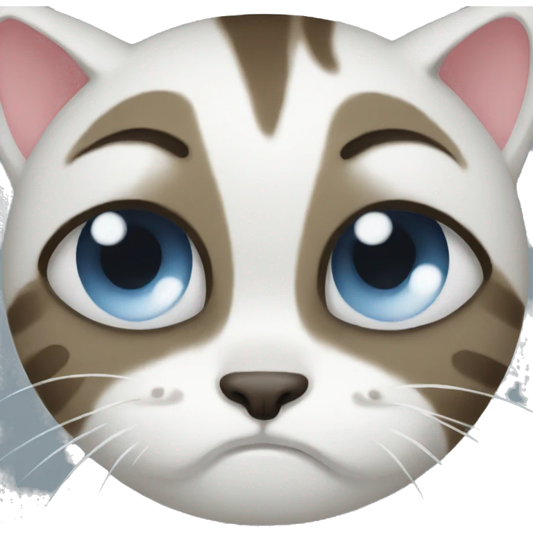 Crying cat  emoji